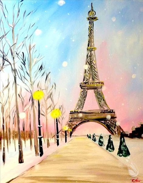 Sunday-Funday: Paris Snow background