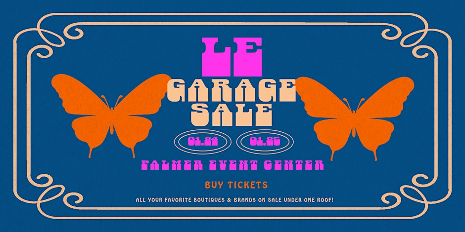 Le Garage Sale background