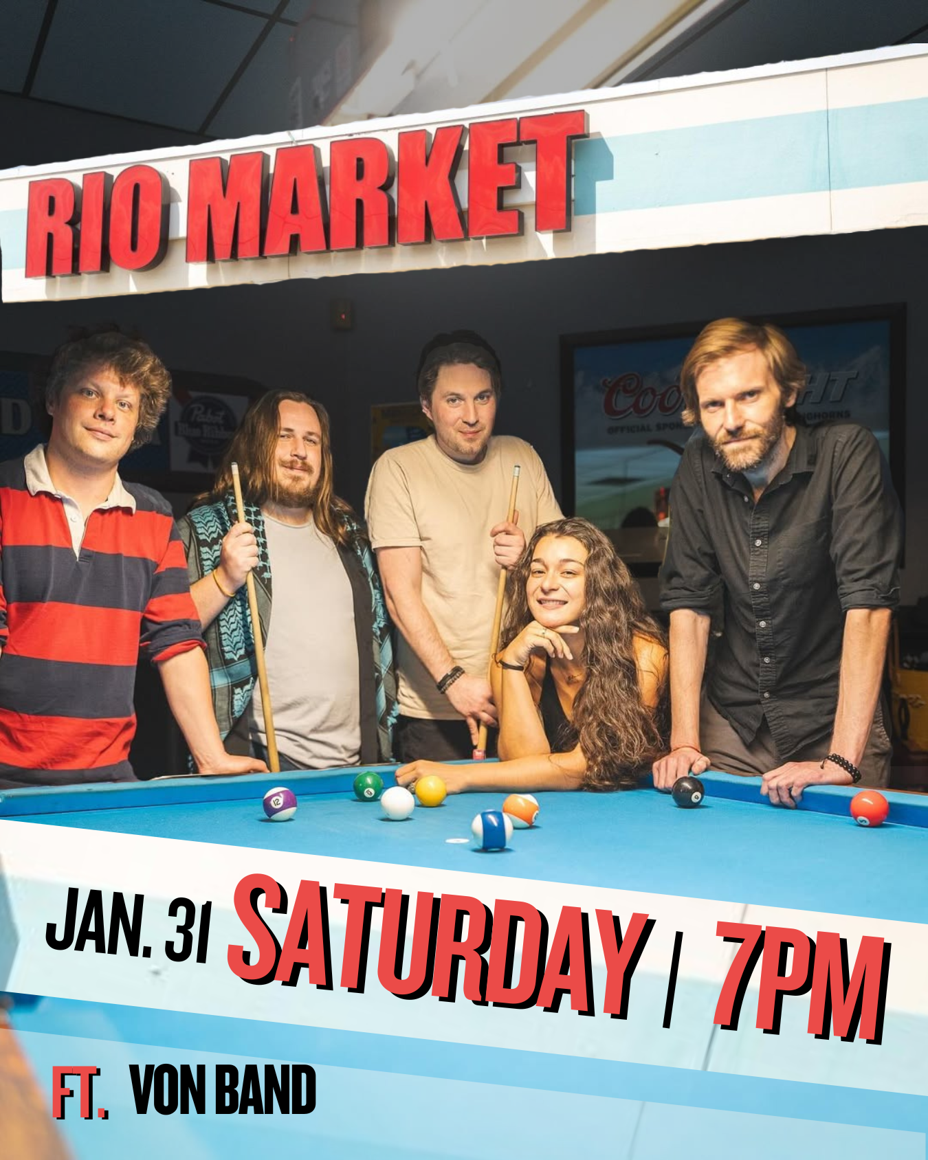 Friendly Rio Market background