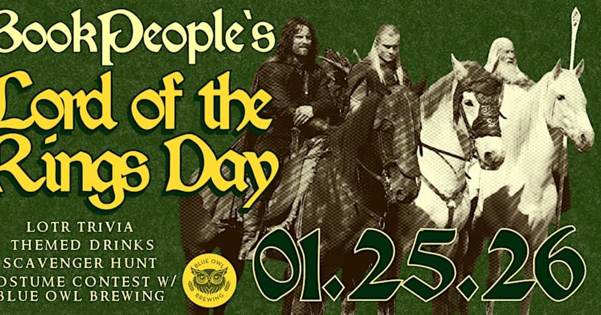 BookPeople Events Presents: The Lord of the Rings Day background
