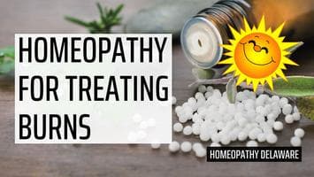 Homeopathic Medicines and Tips for Treating Burns background