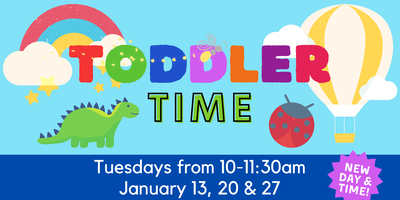 January Toddler Time background